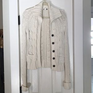 Cream Knit J.crew sweater